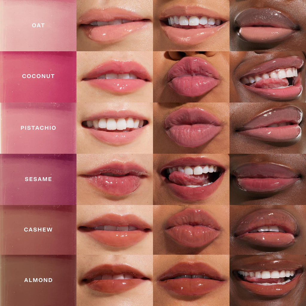 Tower 28 ShineOn Lip Gloss Jelly - Hydrating Tinted Lip Balm + Milky Gloss for Sensitive Lips - Non-Sticky + High-Shine Jelly Formula with Nourishing Oil Blend - Pistachio - Nude Pink (0.13) - TrustMedUSA