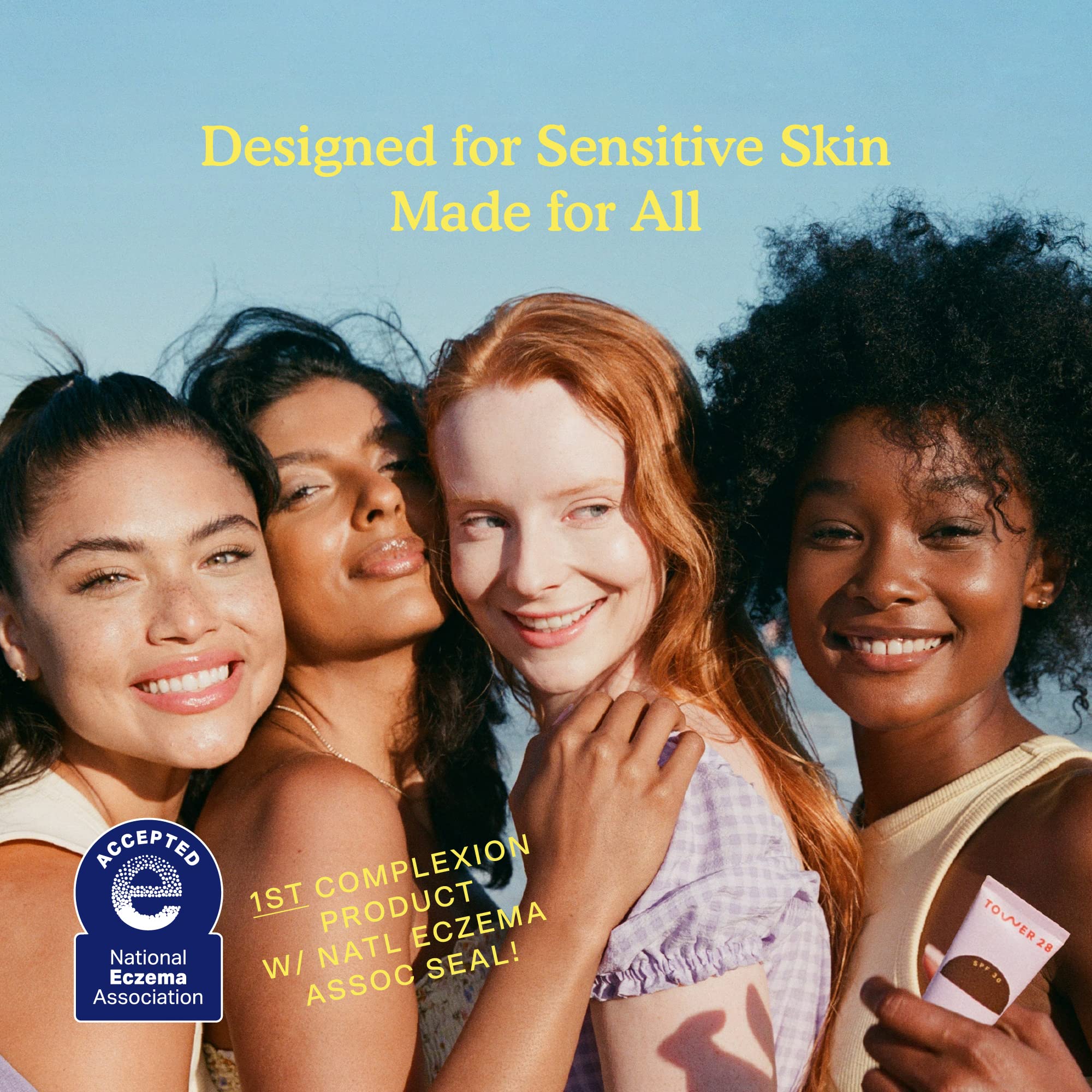 Tower 28 SunnyDays SPF 30 Tinted Moisturizer - 2-in-1 Buildable Coverage Foundation + Mineral Sunscreen for Face - Zinc Oxide, Aloe & Prickly Pear for Sensitive Skin - 15/Light Warm (1 oz) - TrustMedUSA