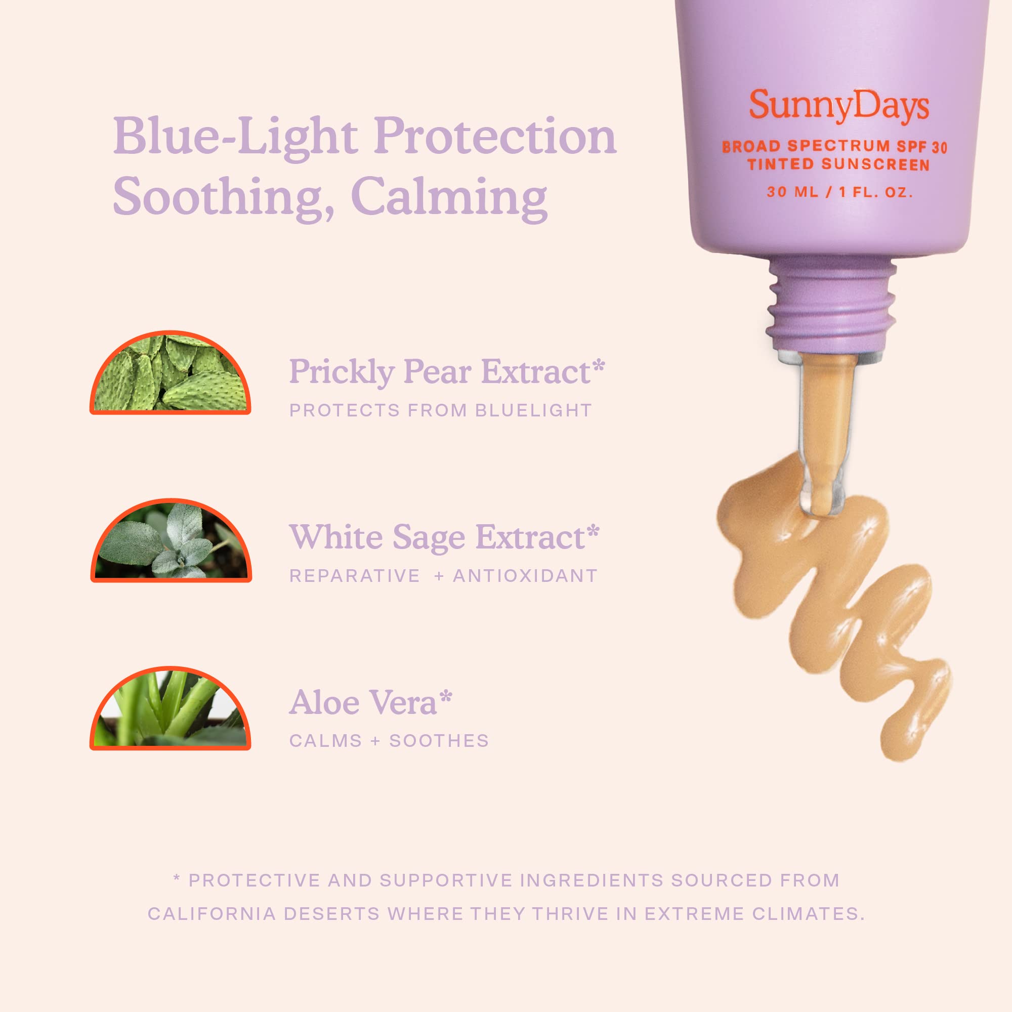 Tower 28 SunnyDays SPF 30 Tinted Moisturizer - 2-in-1 Buildable Coverage Foundation + Mineral Sunscreen for Face - Zinc Oxide, Aloe & Prickly Pear for Sensitive Skin - 15/Light Warm (1 oz) - TrustMedUSA