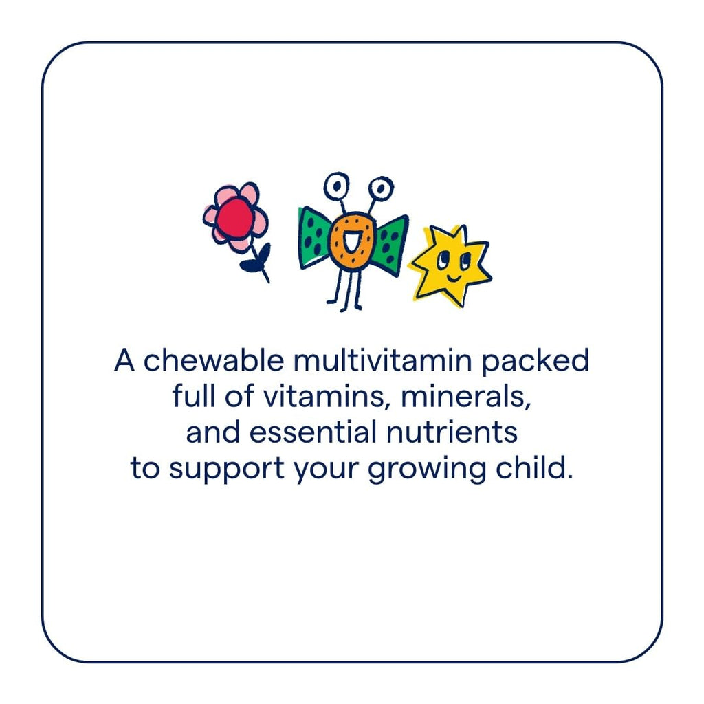 Trace Minerals Complete Children's Chewable - Gluten-Free Multivitamin for Kids - Chewable Multivitamin Supplement to Support Health & Development - 60 Chewable Wafers (30 Servings) - TrustMedUSA