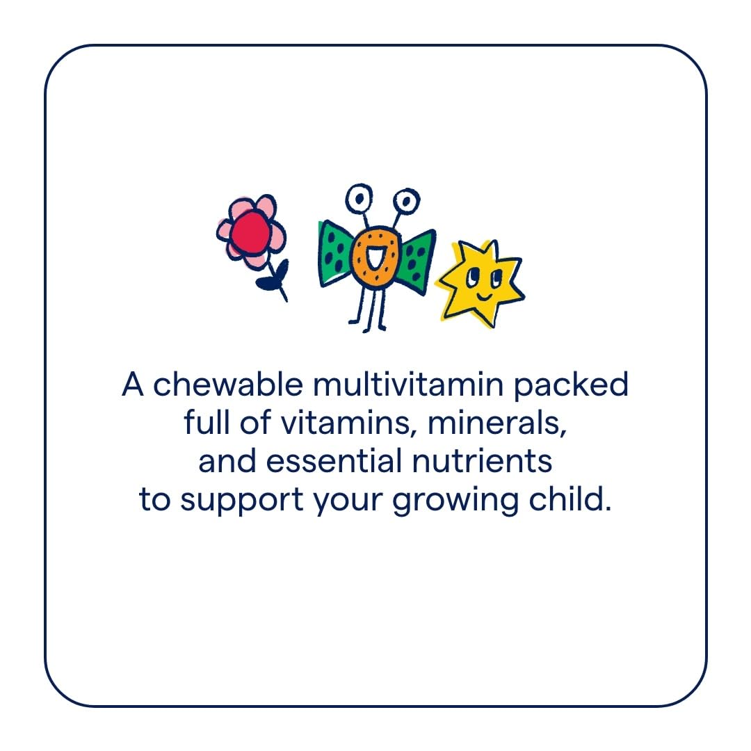 Trace Minerals Complete Children's Chewable - Gluten-Free Multivitamin for Kids - Chewable Multivitamin Supplement to Support Health & Development - 60 Chewable Wafers (30 Servings) - TrustMedUSA