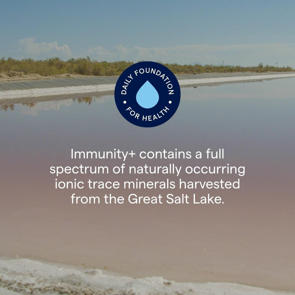 Trace Minerals Immunity+ - Liquid Supplement for Healthy Body & Immune Support - Elderberry Multivitamin - Formulated with Ionic Trace Minerals - Sugar-Free - Mixed Berry - 30 fl oz (30 Servings) - TrustMedUSA