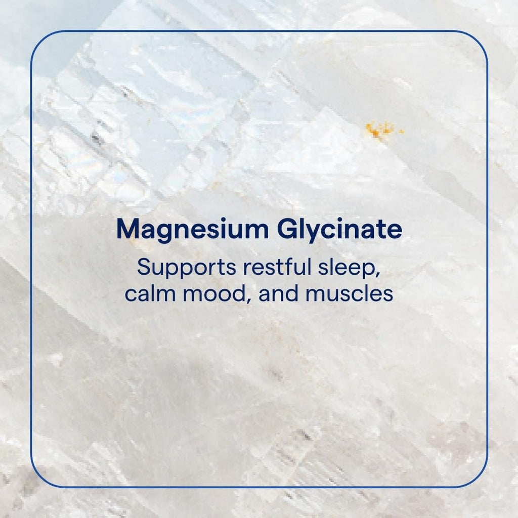 Trace Minerals Magnesium Glycinate Powder - Daily Magnesium Powder for Sleep Support - Calming Bedtime Drink - Natural & Gentle - Mixed Berry Lemonade - 180g (60 Servings) - TrustMedUSA