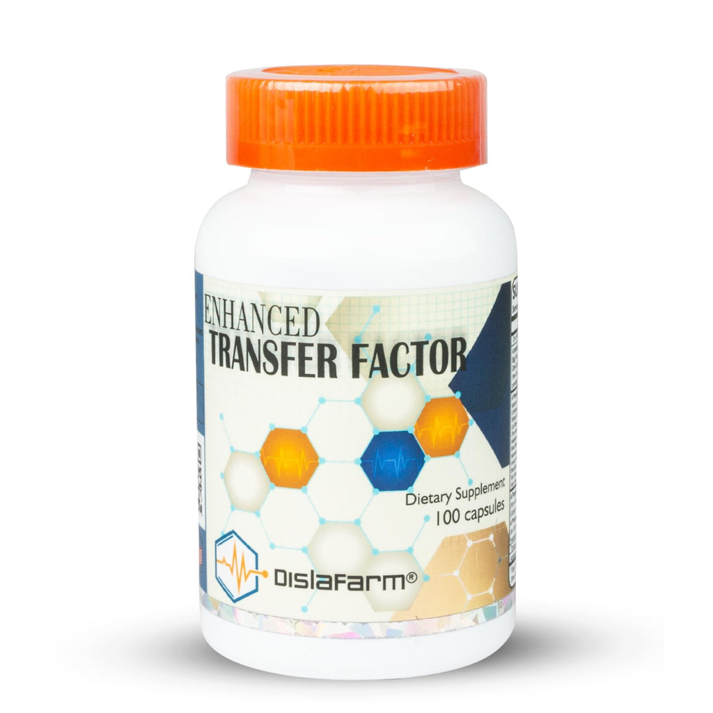 Transfer Factor Enhanced, 100 Natural Capsules, Immune Support - Transfer Factor Multi Immune from Cow Colostrum, Egg Yolk & Special Blend of Mushrooms - TrustMedUSA