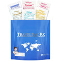 TravelPakRx Travel Essentials Medicine Kit - TSA-Approved Over-The-Counter Individual Medicine Packets, for Travel, Cruises, Camping, Created by Pharmacist - TrustMedUSA