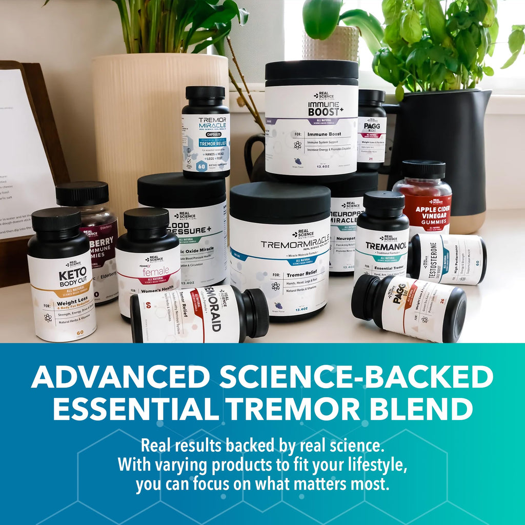 Tremanol Natural Aid Herbal Supplement – Includes Vitamin B2 & B12, Passionflower & Skullcap – 60 Caps (Pack of 3) – Made in USA - TrustMedUSA
