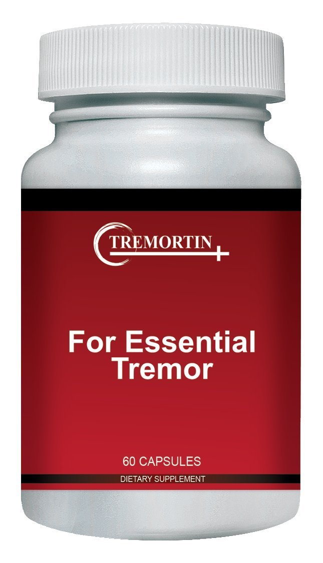 Tremortin – Natural Essential Tremor Herbal Supplement - Offers Relief for Shaky Hands, Arm, Leg and Voice Tremors (60 Capsules) - TrustMedUSA