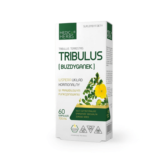 Tribulus Terrestris Extract 700 mg Testosterone Potency Libido 60 Tabs - TrustMedUSA