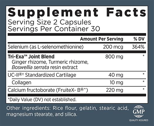 TriFlexarin Joint Support Supplement with FruiteX-B for Joint Comfort and Mobility - TrustMedUSA