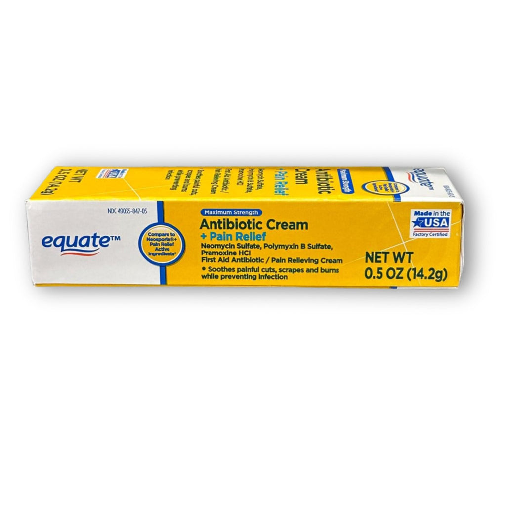 Triple Antibiotic Ointment- Maximum Strength with Topical Analgesic, 0.5 oz (Pack of 1), Boxed by Fusion Shop Store - TrustMedUSA