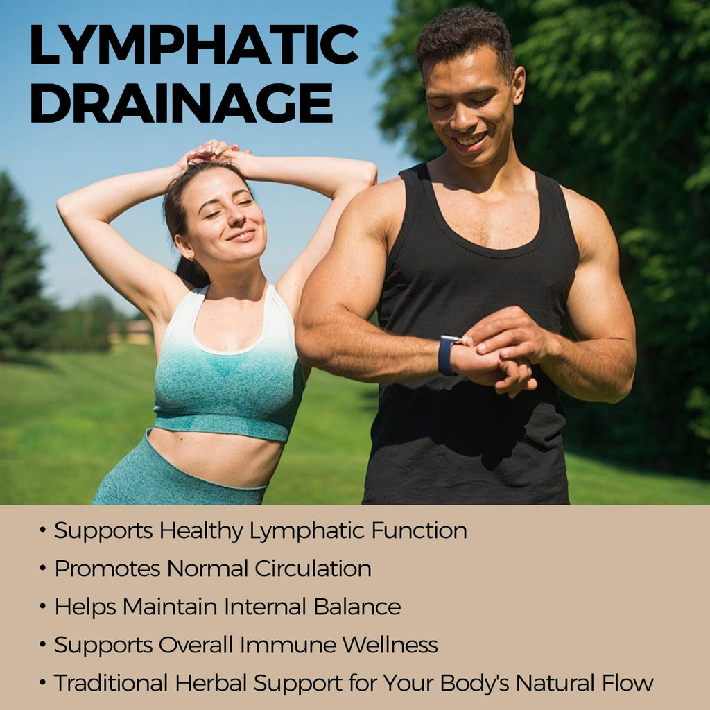 Trobyot Lymphatic Drainage Drops - Features Cleavers (Lymphatic), Prickly Ash Bark (Circulation), Red Clover Flower (Balance) - Immune Support Formula,2fl oz - Maple Wellness Supplements