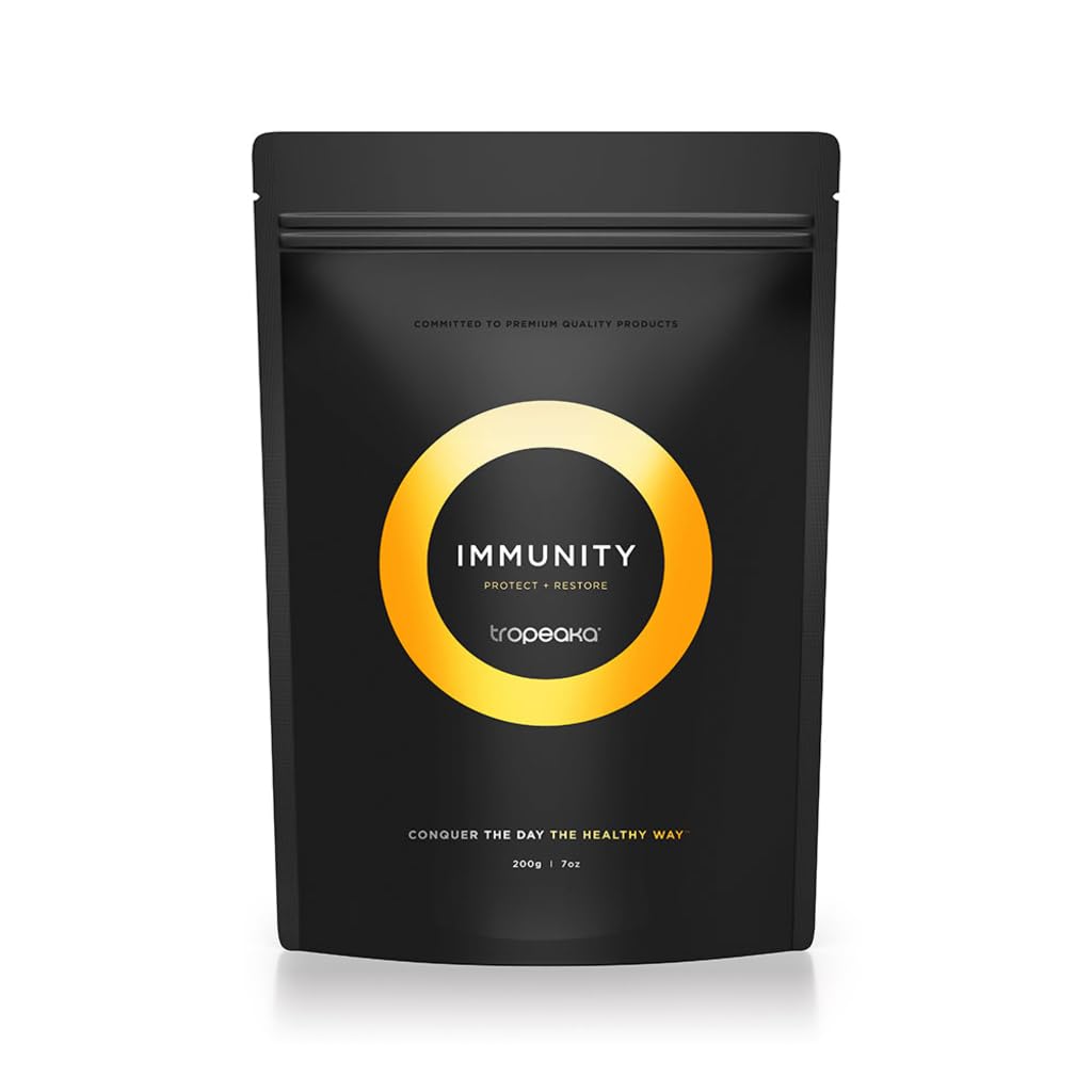 Tropeaka Immunity Powder - Immune Support Supplement, Antioxidant Rich Superfood Powder with Vitamins & Minerals, Boost Energy & Collagen Production - Vegan, Gluten Free, Non-GMO - 7oz (20 Servings) - TrustMedUSA
