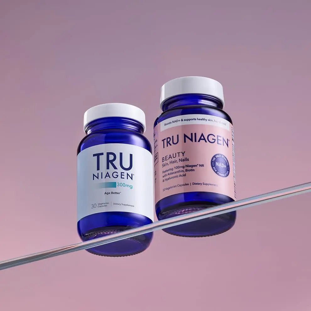TRU NIAGEN 300mg + Beauty Bundle. A Comprehensive Bundle for Daily NAD+ Support with targeted Beauty Actives for Healthy Skin, Hair, and Nails at The Cellular Level. - TrustMedUSA