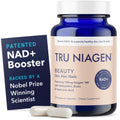 TRU NIAGEN BEAUTY NAD+ for Hair, Skin & Nails | Contains Niagen®, Astaxanthin, Hyaluronic Acid, Biotin | Supports Skin Elasticity & Moisture Retention | Daily Supplements for Men & Women | 30 Servings - TrustMedUSA
