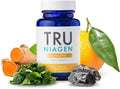TRU NIAGEN Immune Support Supplement - Daily Defense - Vitamin C from Fermentation, Vegan Vitamin D3 2000 IU, Zinc, Plus Theracurmin (Curcumin) + Multi Award-Winning NAD Boosting Niagen 150mg 30ct - TrustMedUSA