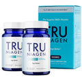 TRU NIAGEN Patented NAD Supplement for Brain Function, Anti Aging & Cell Regeneration, 300mg Niagen, 30 Servings | Supports Cellular Energy, Muscle | Nicotinamide Riboside (NR) Take 1 Daily | 2 Bottle - TrustMedUSA