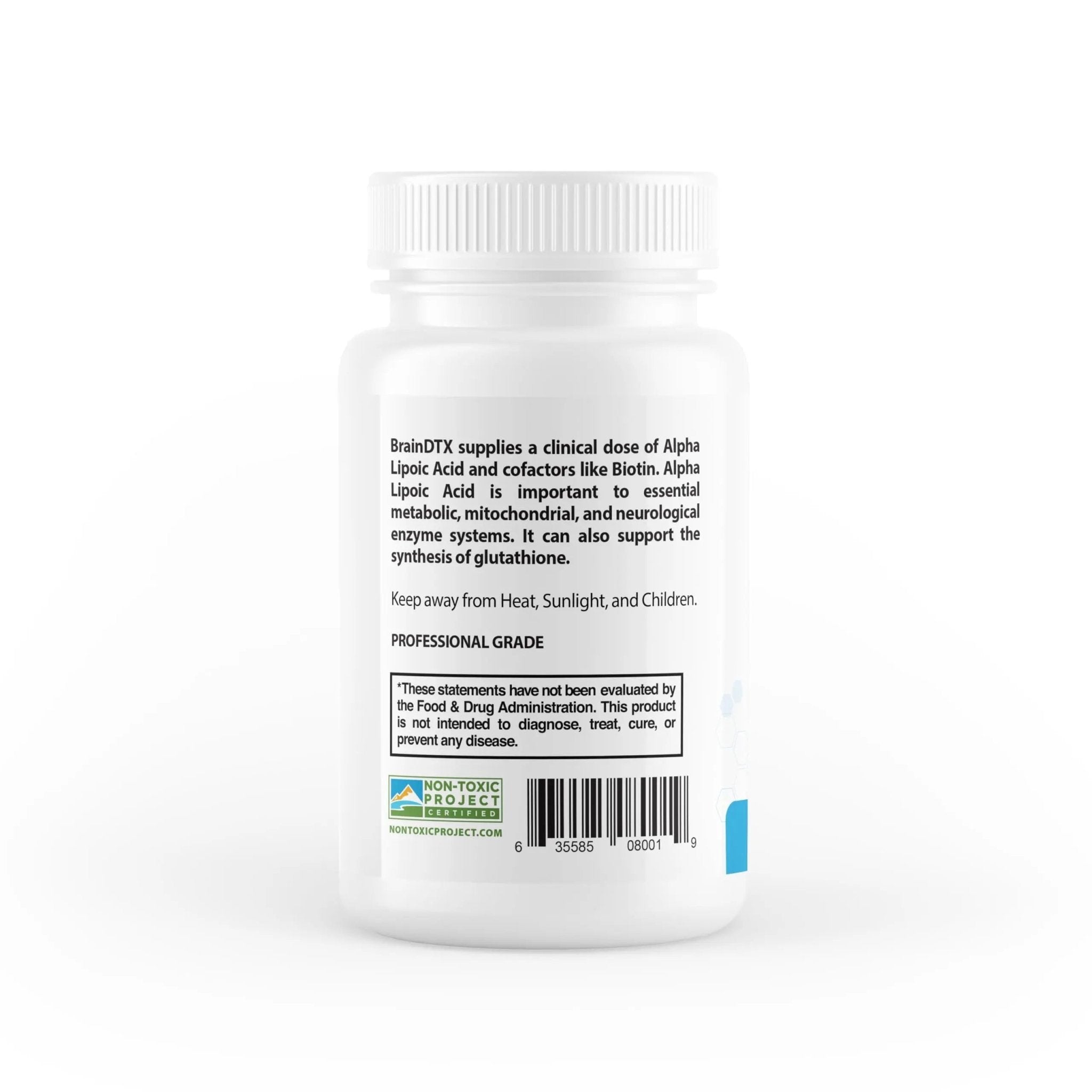 True Cellular Formulas BrainDTX - Supports Cognitive Function, Focus & Mental Clarity - Promotes Clear Thinking & Memory - with Alpha Lipoic Acid & Biotin - Antioxidant Support - 60 Capsules - TrustMedUSA