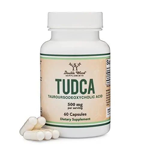 TUDCA Bile Salts Liver Support Supplement, 500mg Servings, Liver and Gallbladder - TrustMedUSA