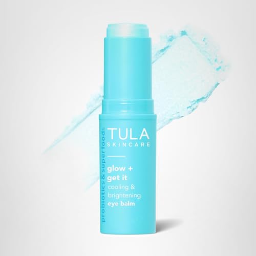 TULA Skin Care Eye Balm Glow & Get It - Dark Circle Treatment, Instantly Hydrate and Brighten Undereye Area, Portable and Perfect to Use On-the-go, 0.35 oz. - TrustMedUSA