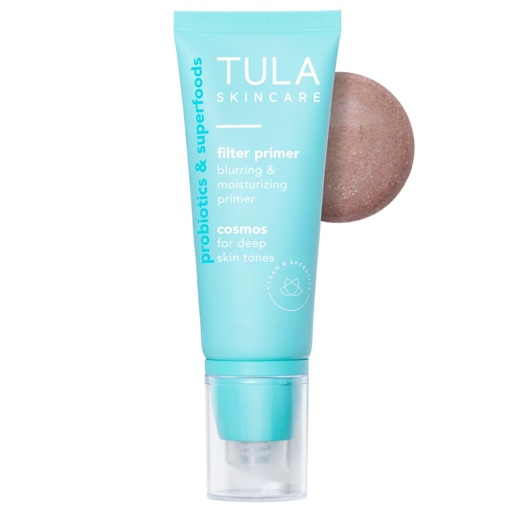 TULA Skin Care Face Filter Blurring and Moisturizing Primer - Cosmos, Evens the Appearance of Skin Tone & Redness, Hydrates & Improves Makeup Wear, 1fl oz - Maple Wellness Supplements