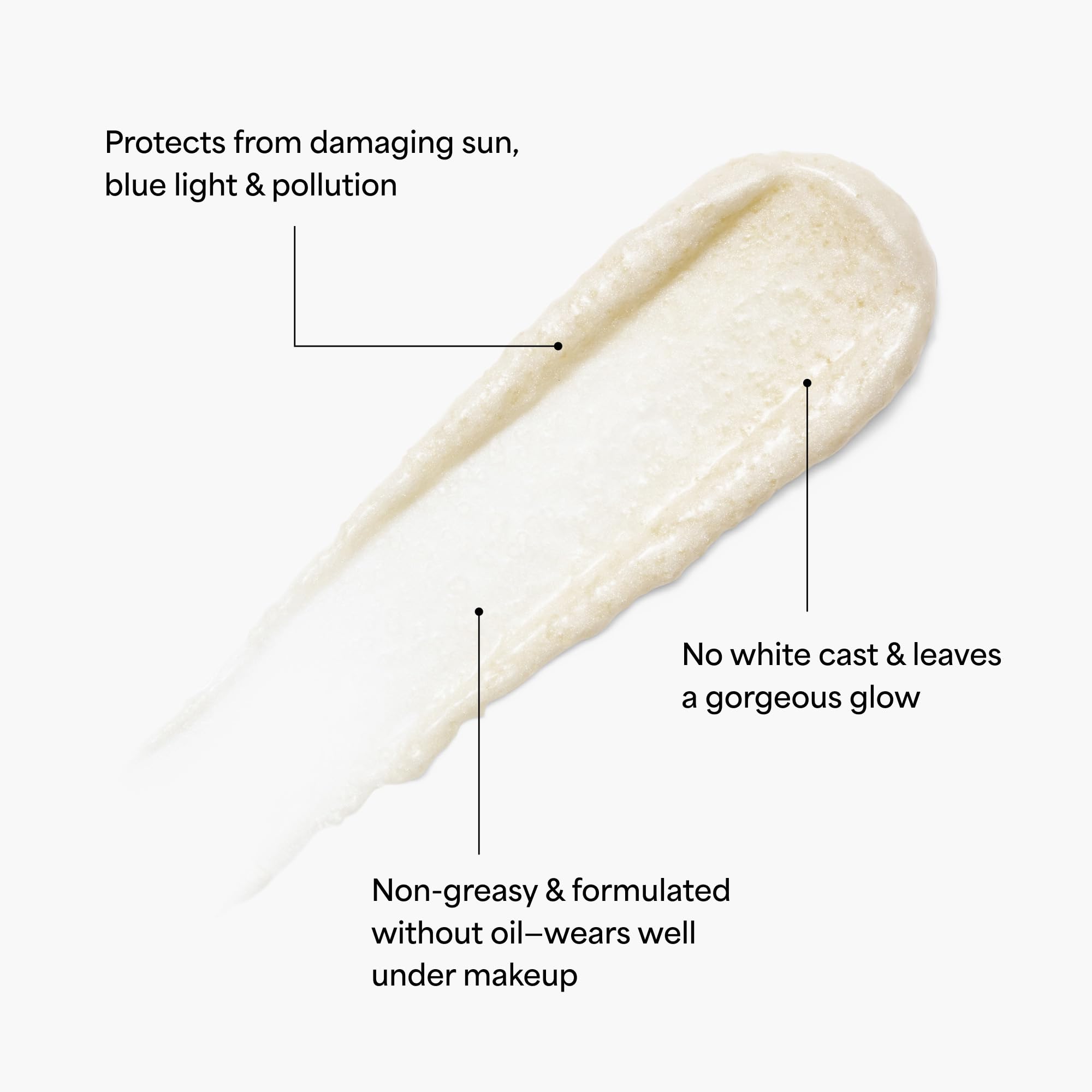 TULA Skin Care Protect + Glow Daily Sunscreen - Gel, Broad Spectrum SPF 30, Skincare-First, Non-Greasy, Non-Comedogenic and Reef-Safe with Pollution and Blue Light Protection, Regular, 1.7 fl oz. - TrustMedUSA