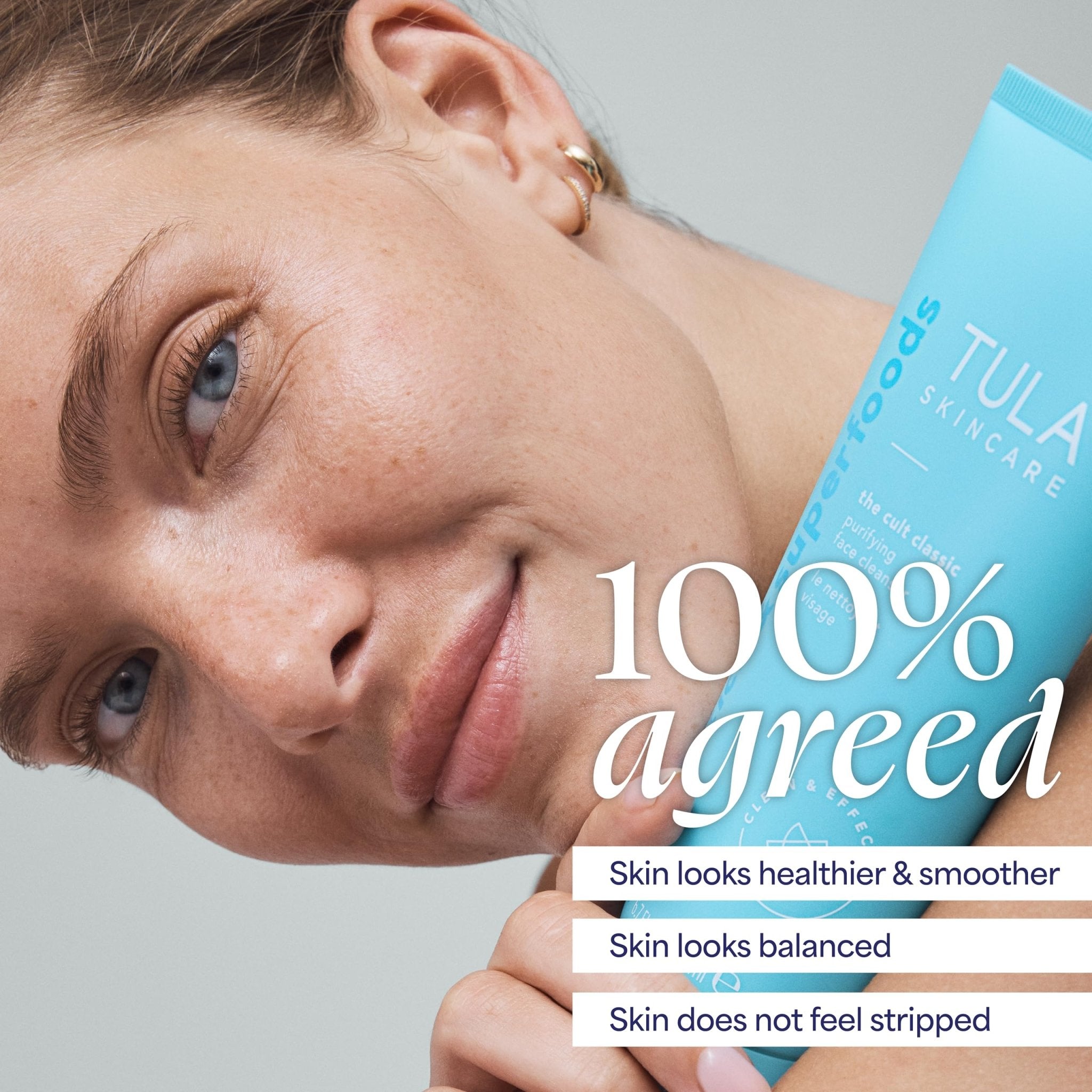 TULA Skin Care The Cult Classic Purifying Face Cleanser (Travel-Size) | Gentle and Effective Face Wash, Makeup Remover, Nourishing and Hydrating | 1.67 oz. - TrustMedUSA