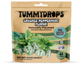 tummy drops No Sugar Crushed Peppermint Flavor, Gluten Free & Vegan, 33 Individually Wrapped Pure Peppermint Oil Lozenges Made with Organic Monkfruit - Maple Wellness Supplements