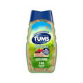 TUMS Naturals Ultra Strength Antacid Chews for Heartburn Relief, Great for a Summer BBQ - Black Cherry & Watermelon - 190 Count - Maple Wellness Supplements