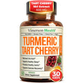Turmeric Curcumin Supplement with 10:1 Tart Cherry Extract & Celery Seed Extract – Natural Uric Acid Balance, Joint Health & Sleep Aid – Turmeric Curcumin with Black Pepper – 60 Tart Cherry Capsules - TrustMedUSA