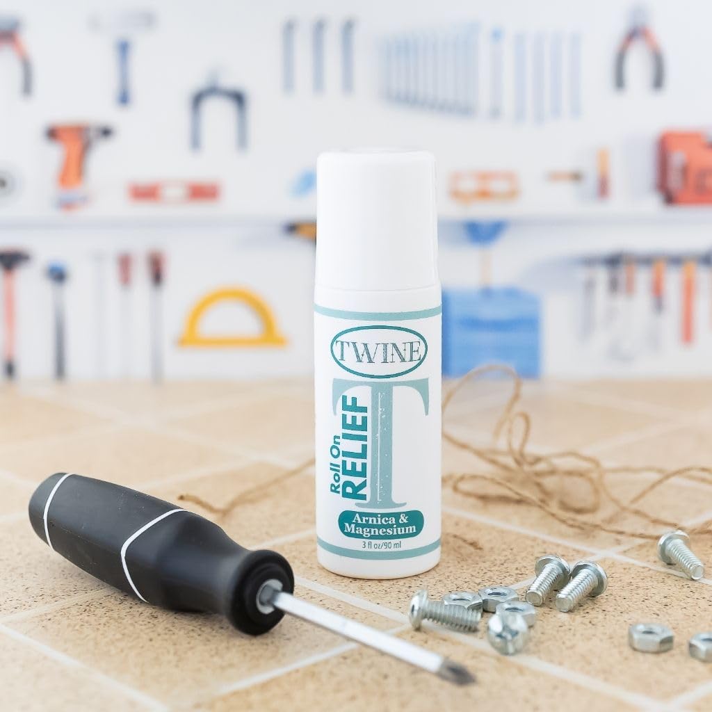 TWINE All-Natural Muscle Relief Roller with Arnica, Camphor & Eucalyptus – 90ml - TrustMedUSA