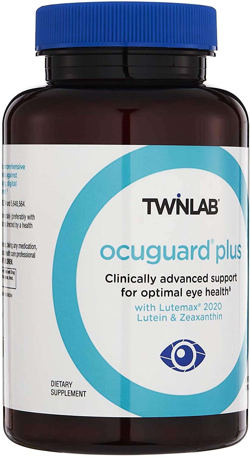 Twinlab Ocuguard Plus - Eye Supplement with Zinc, Vitamin A, C & D - 60 Veggie Capsules - TrustMedUSA