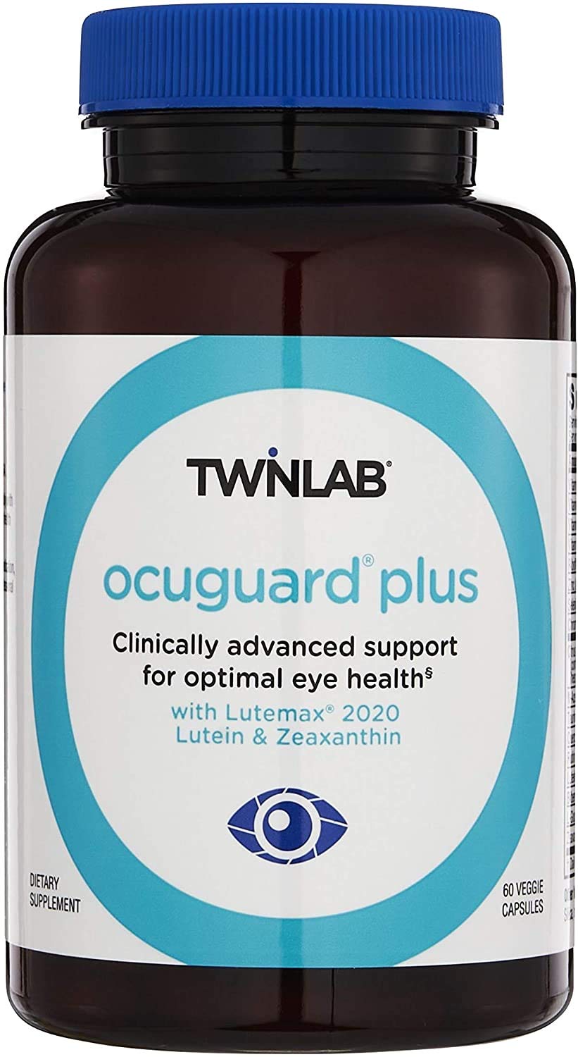 Twinlab Ocuguard Plus - Eye Supplement with Zinc, Vitamin A, C & D - 60 Veggie Capsules - TrustMedUSA