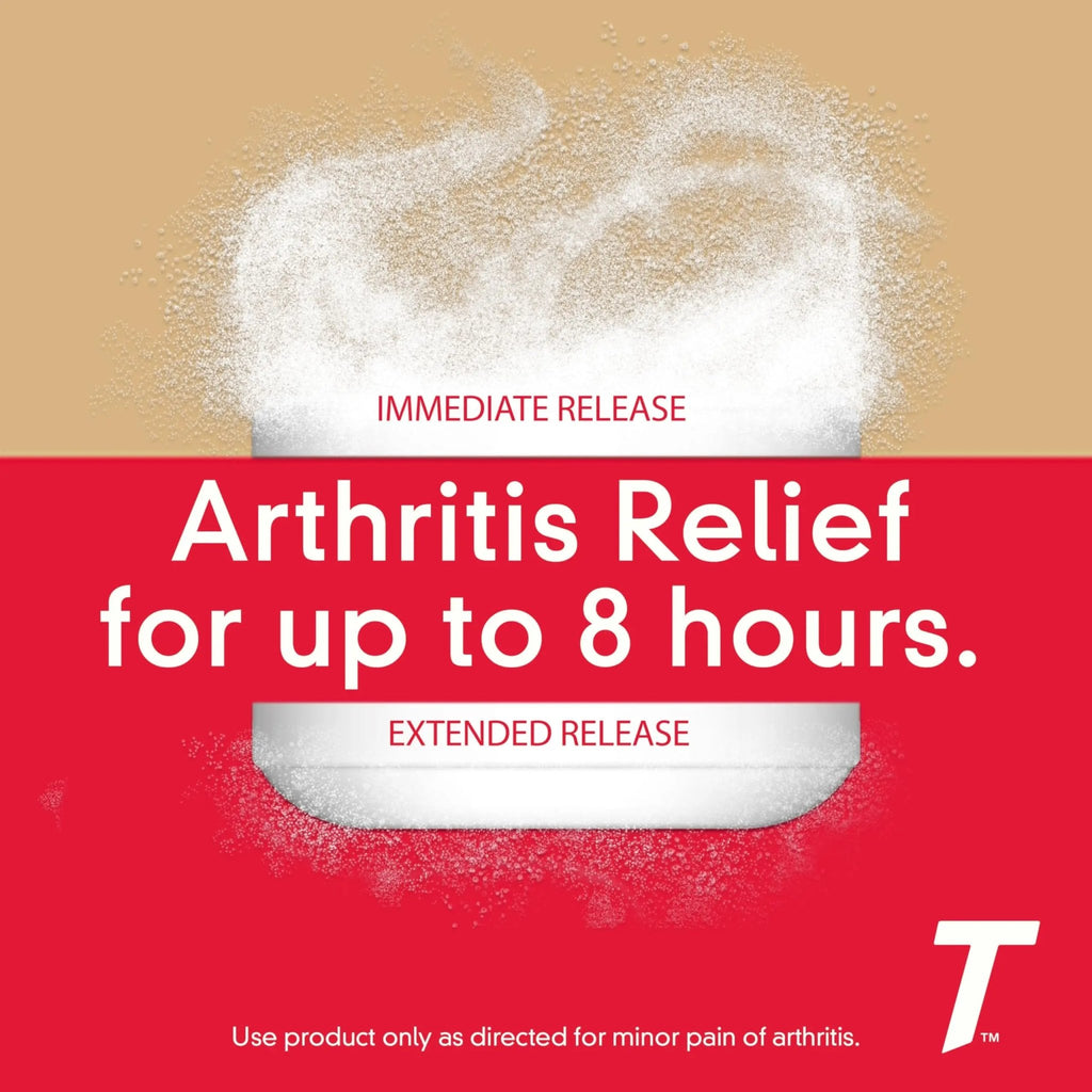 Tylenol Acetaminophen 650 mg Extended Release Caplets, Fast, Strong Pain Relief, 8 Hour Arthritis Pain Relief, Joint Pain Reliever & Fever Reducer, Long-Lasting Relief, Oral Medicine, 225 Count - TrustMedUSA