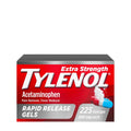 Tylenol Extra Strength Acetaminophen Rapid Release Gels, Fast, Strong Pain Relief, Fever Reducer Medicine, 500 mg Gelcaps with Laser‑Drilled Holes for Fast Release, Value Size, 225 Count - TrustMedUSA
