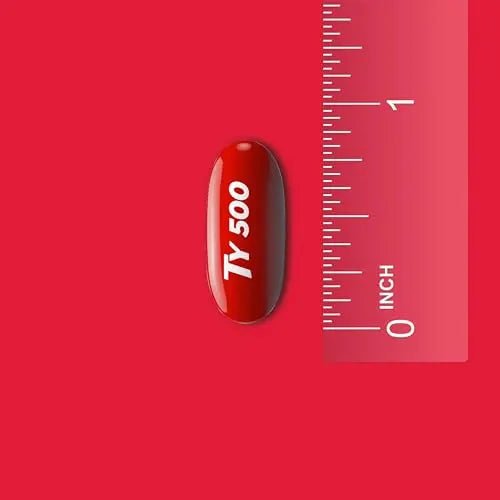 Tylenol Extra Strength Liquid Gels, Fast, Strong Pain Relief, Fever Reducer for Adults with 500 mg Acetaminophen, Fast-Acting Liquid Gel Capsules for Headaches & Minor Pain Relief, 40 Count - TrustMedUSA