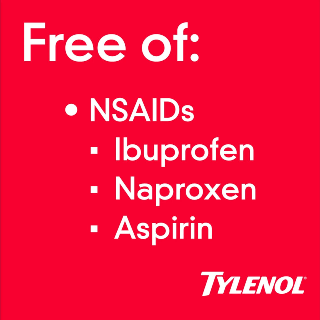 Tylenol Extra Strength Liquid Gels, Fast, Strong Pain Relief, Fever Reducer for Adults with 500 mg Acetaminophen, Fast-Acting Liquid Gel Capsules for Headaches & Minor Pain Relief, 75 Count - TrustMedUSA