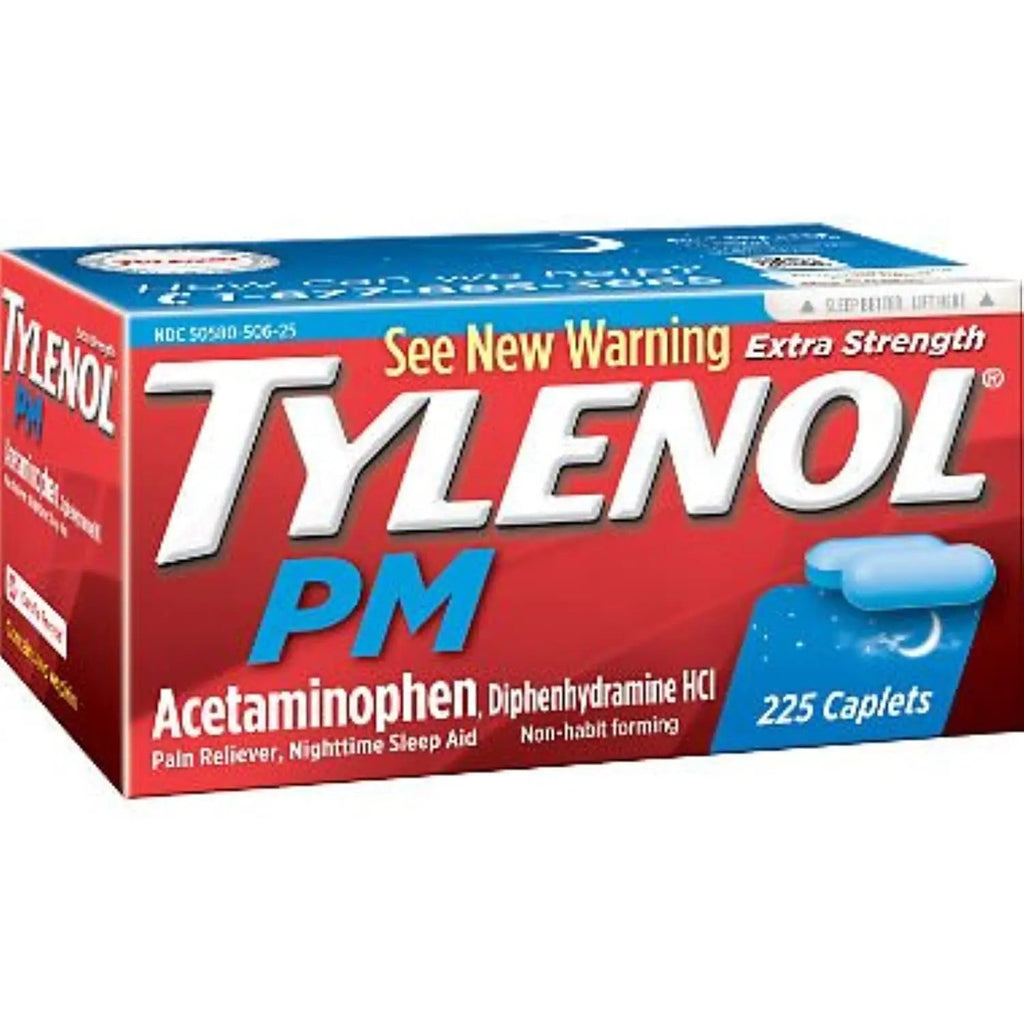 Tylenol PM Caplets - 225 ct. bottle - TrustMedUSA