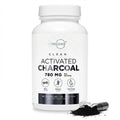 Type Zero Activated Charcoal Capsules (180 Count) - 60 Servings, 780mg Per Serving, from Coconut Shell, Non-GMO, Gluten-Free - TrustMedUSA