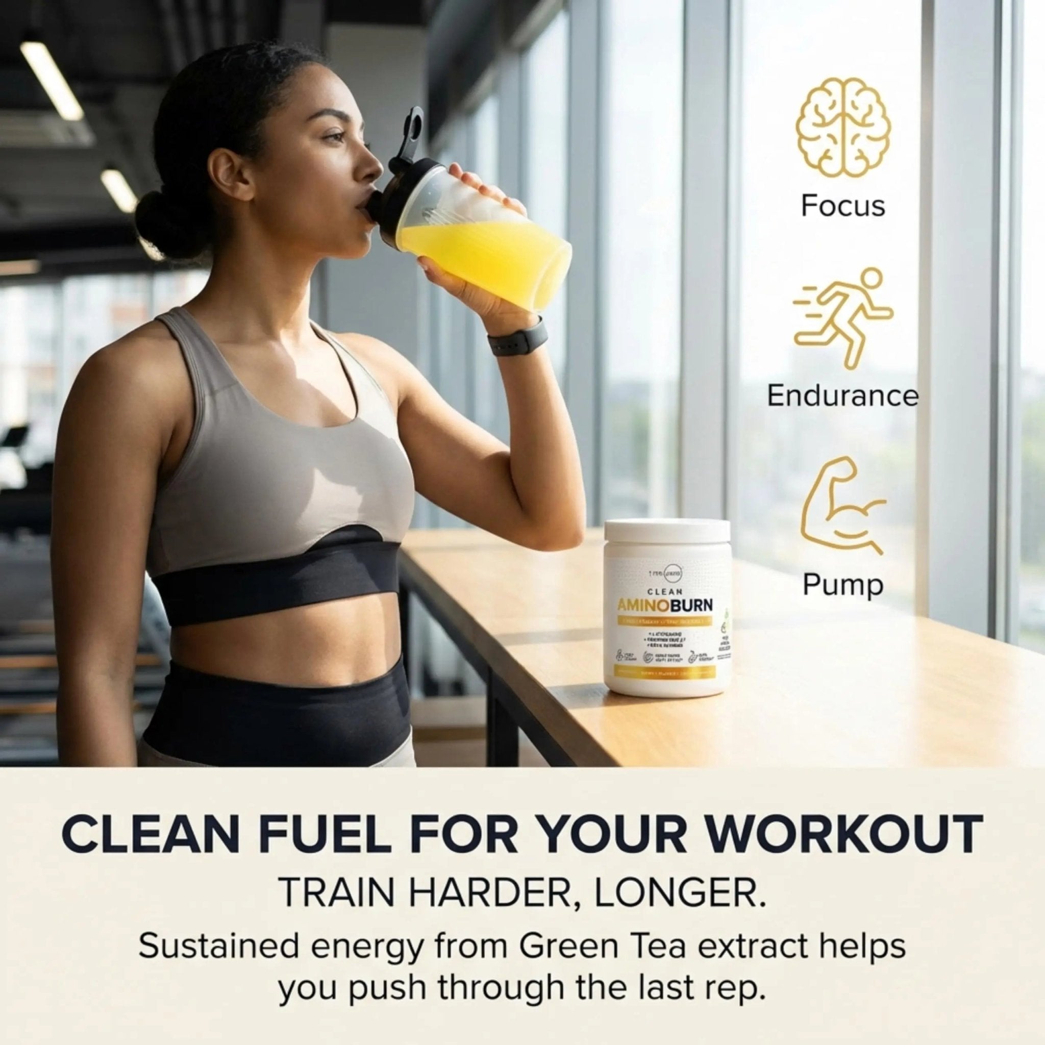 Type Zero Amino Burn Vegan BCAAs + Pre-Workout (Pina Colada Flavored) - TrustMedUSA
