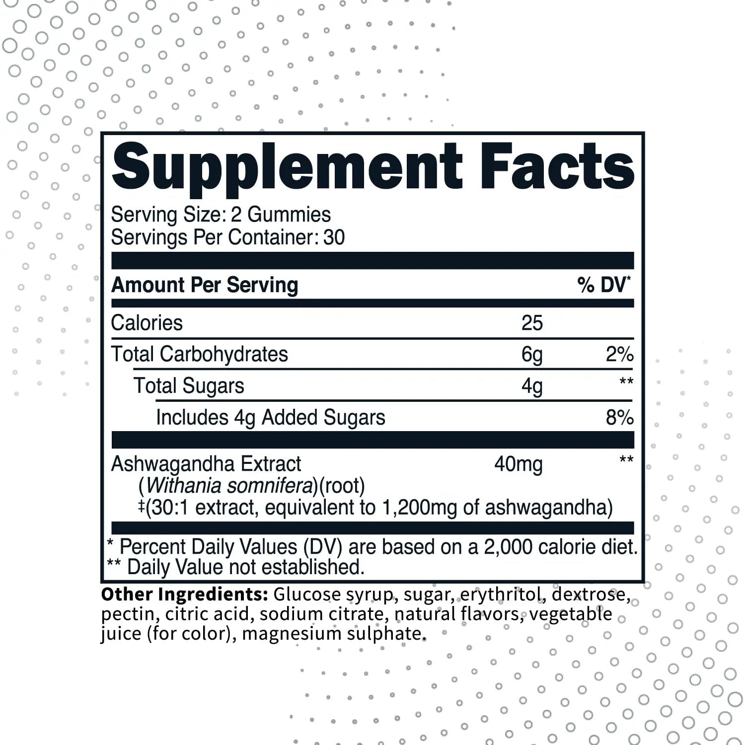 Type Zero Ashwagandha Gummies 1,200mg, 60 Gummies - Ashwagandha Herbal Extract Supplement - 30 Servings, Gluten Free, Non-GMO - TrustMedUSA