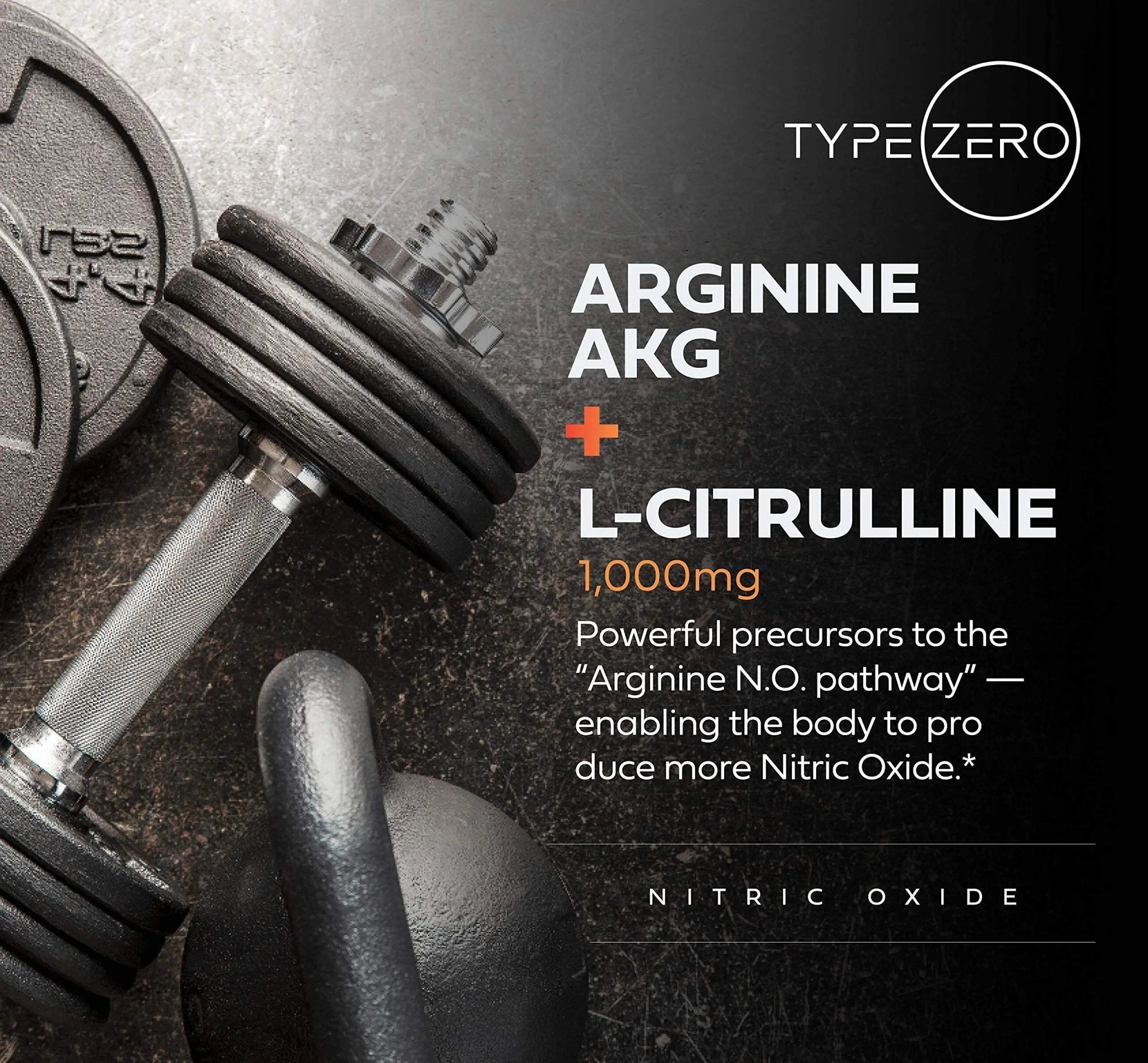 Type Zero Nitric Oxide 6X Booster, 150 Veggie Capsules - Natural Supplement - Beetroot, Arginine AKG, Citrulline, Pine Bark, Garlic & VIT C | Nitrous Oxide - TrustMedUSA