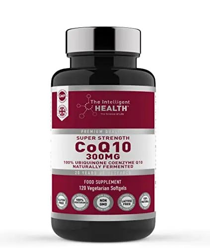 Ubiquinone Coenzyme Q10 300mg Softgel Capsules, 120 Super Strength Vegan Friendly - TrustMedUSA