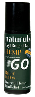 Ugli Butter Hemp Daytime Roll-On 3oz – Soothing Roll-On with Oregon-Grown Hemp, Capsaicin, Arnica & Turmeric for Back, Knee, Leg, Hip Soreness & Discomfort, Ideal for Neck & Shoulder Tightness - TrustMedUSA