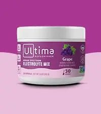 Ultima Replenisher Daily Electrolyte Drink Mix – Grape, 30 Servings – Hydration Powder - TrustMedUSA