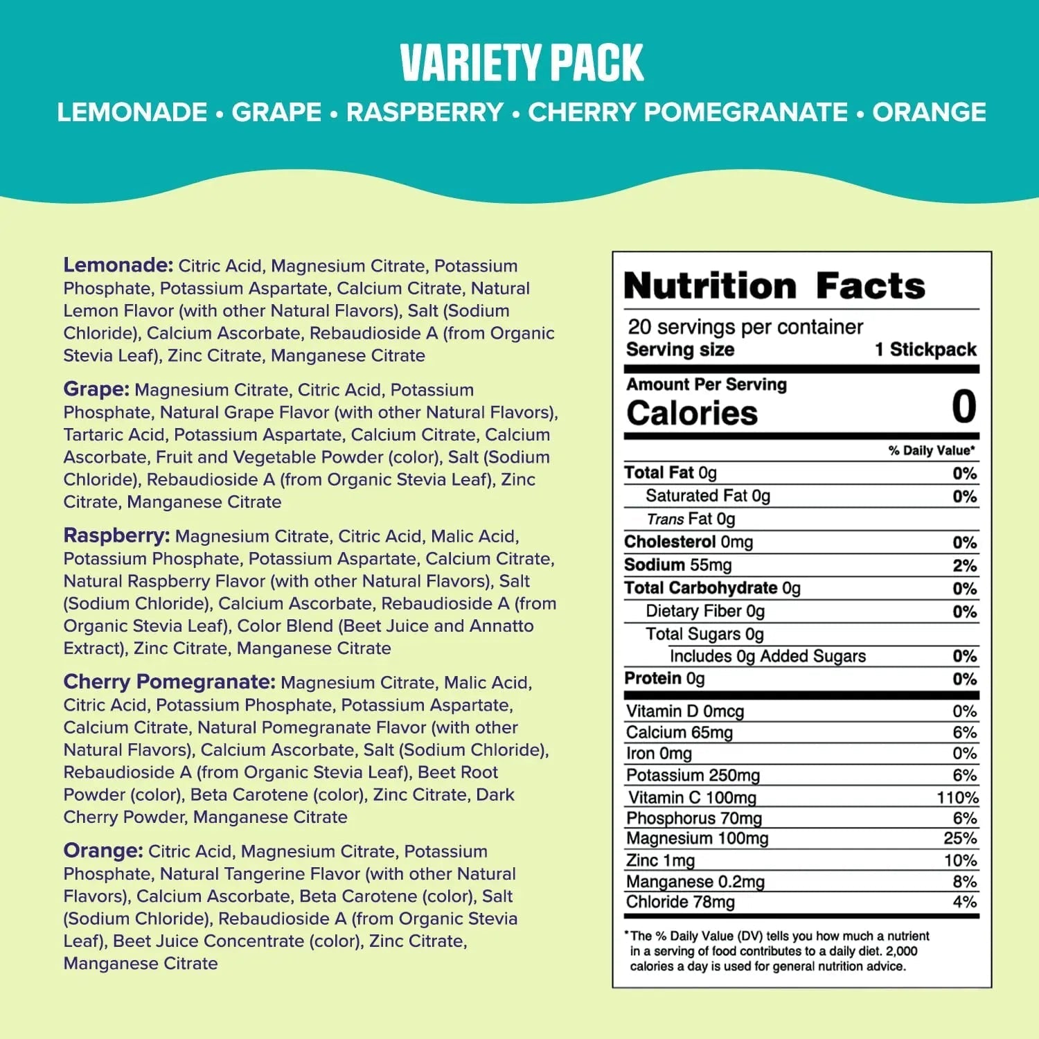 Ultima Replenisher Daily Electrolyte Drink Mix – Original Variety, 20 Stickpacks – Hydration - TrustMedUSA