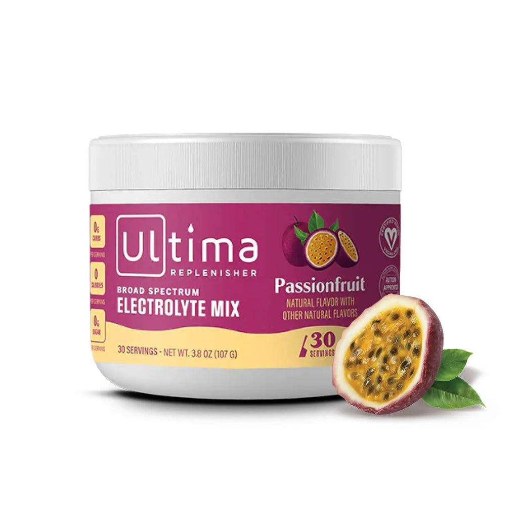 Ultima Replenisher Daily Electrolyte Drink Mix – Passionfruit, 30 Servings – Hydration - TrustMedUSA