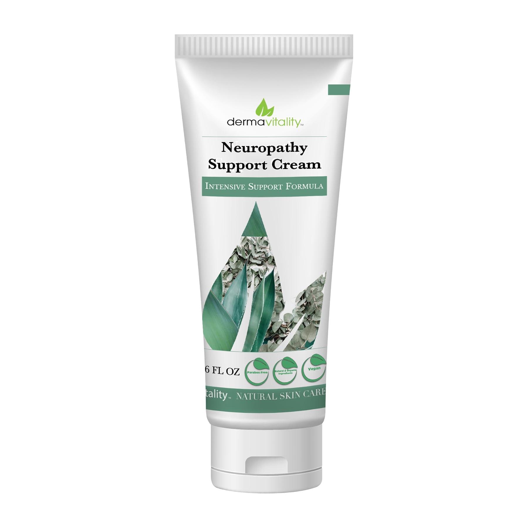 UltimateVitality Neuropathy Support Cream – Natural Organic Cream for Feet, Hands, Legs, Toes Includes Arnica, Capsicum Frutescens Fruit Extract, Peppermint a Ginger - 6 Ounces - TrustMedUSA