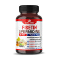 Ultra Fisetin Supplements Complex 7350mg Resveratrol 1000mg Quercetin 200mg - TrustMedUSA