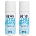Ultra Freeze Roll-On Pain Relief Gel (3oz) - Joint & Muscle Therapy Rub for Arthritis, Neuropathy, Foot, and Joint - Cooling Topical Anti-Inflammatory (2 Pack) - TrustMedUSA