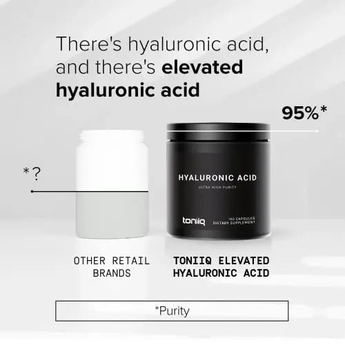 Ultra High Purity Hyaluronic Acid Capsules - 95%+ Highly Purified and Highly Bioavailable - TrustMedUSA